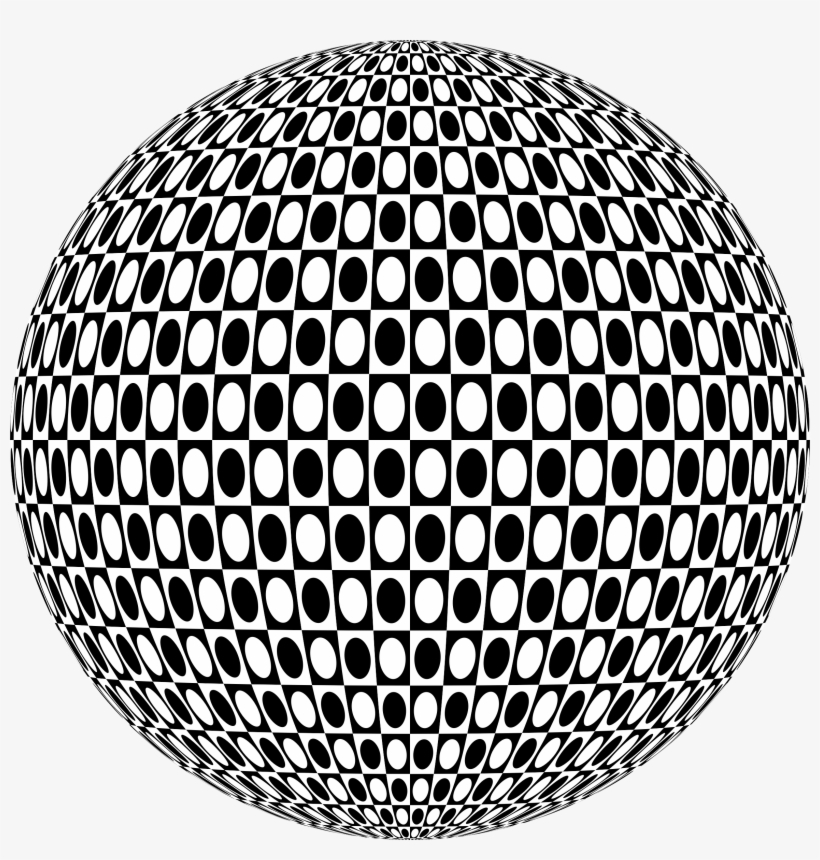 This Free Icons Png Design Of Abstract Checkered Sphere, transparent png #2740394