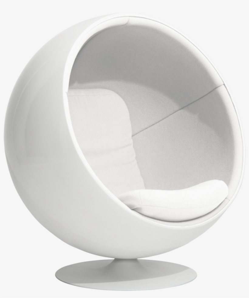 Ball Chair, Hallingdal Fabric - Ball Chair Eero Aarnio Ad, transparent png #2740454