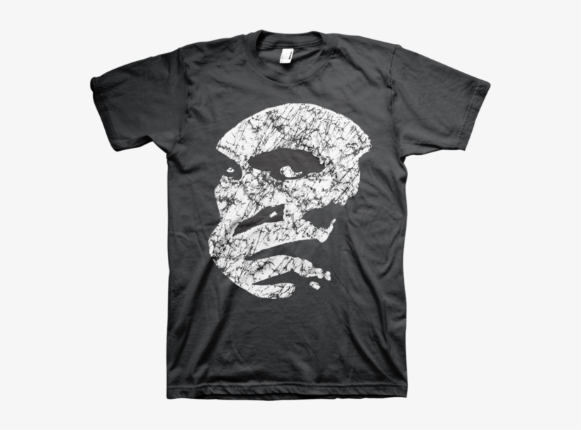 Paak Shadow Face Tee - Discharge Hear Nothing Shirt, transparent png #2740880