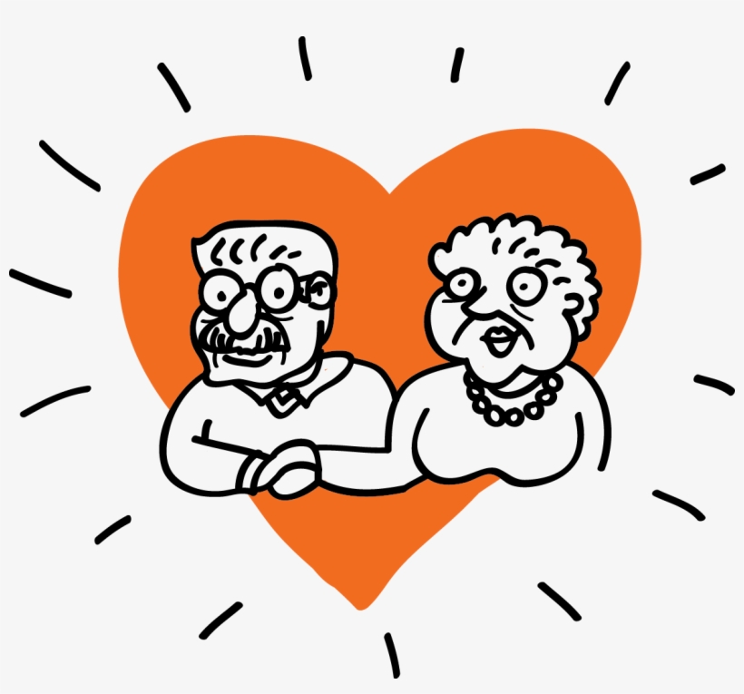 Grandparents Png, transparent png #2741139