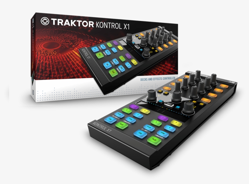 Traktor Kontrol X1 Mk2 Packshot And Hardware Shadow - Native Instruments Kontrol X1 Mk2, transparent png #2741232