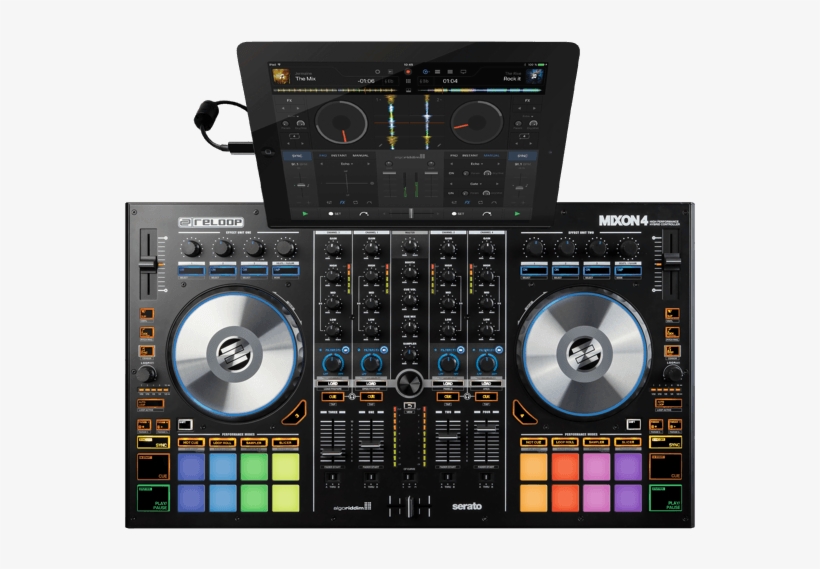 Algoriddim Hardware Mixon - Reloop Mixon 4 Dj Controller, transparent png #2741254