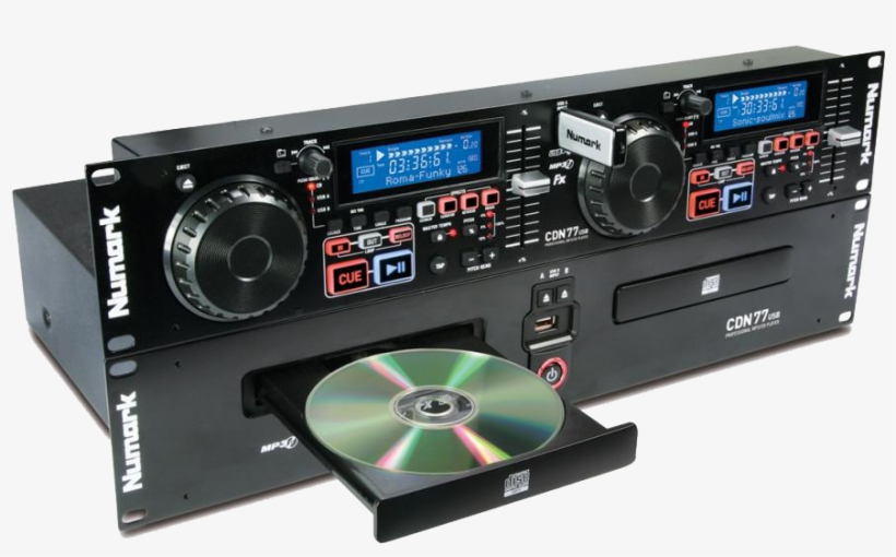 Numark Cdn77 Doppel Cd Mp3 Player Dj Equipment Mieten - Numark Cdn77usb, transparent png #2741278