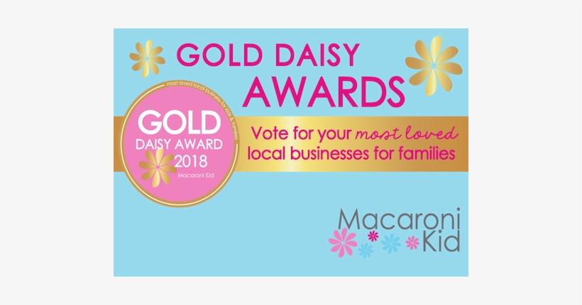 Gold Daisy Awards 01 2 X2 - Macaroni Kid, transparent png #2741385