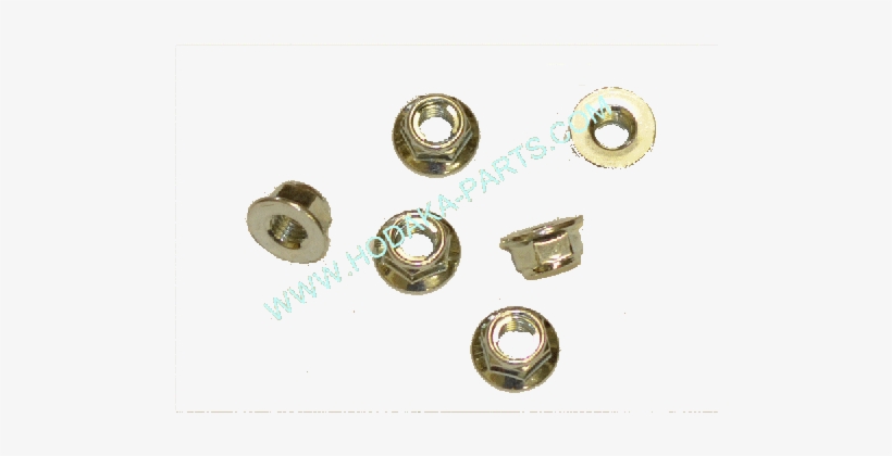 Sprocket Flange Locking Nuts - Steel, transparent png #2741707