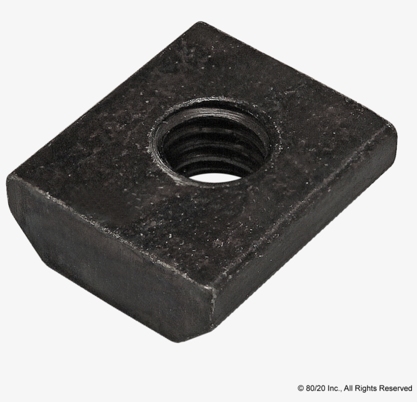 80/20 Inc., 3206, 10 Series, Standard Slide-in T-nut, transparent png #2741710