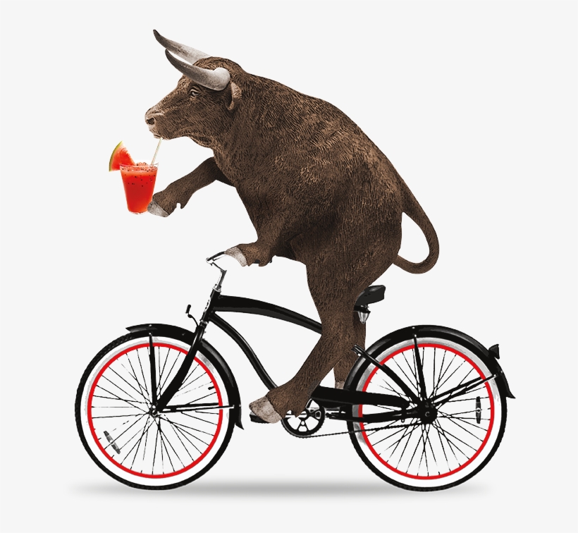 Bull Riding Beach Cruiser Stock Transfer - Bull, transparent png #2741732