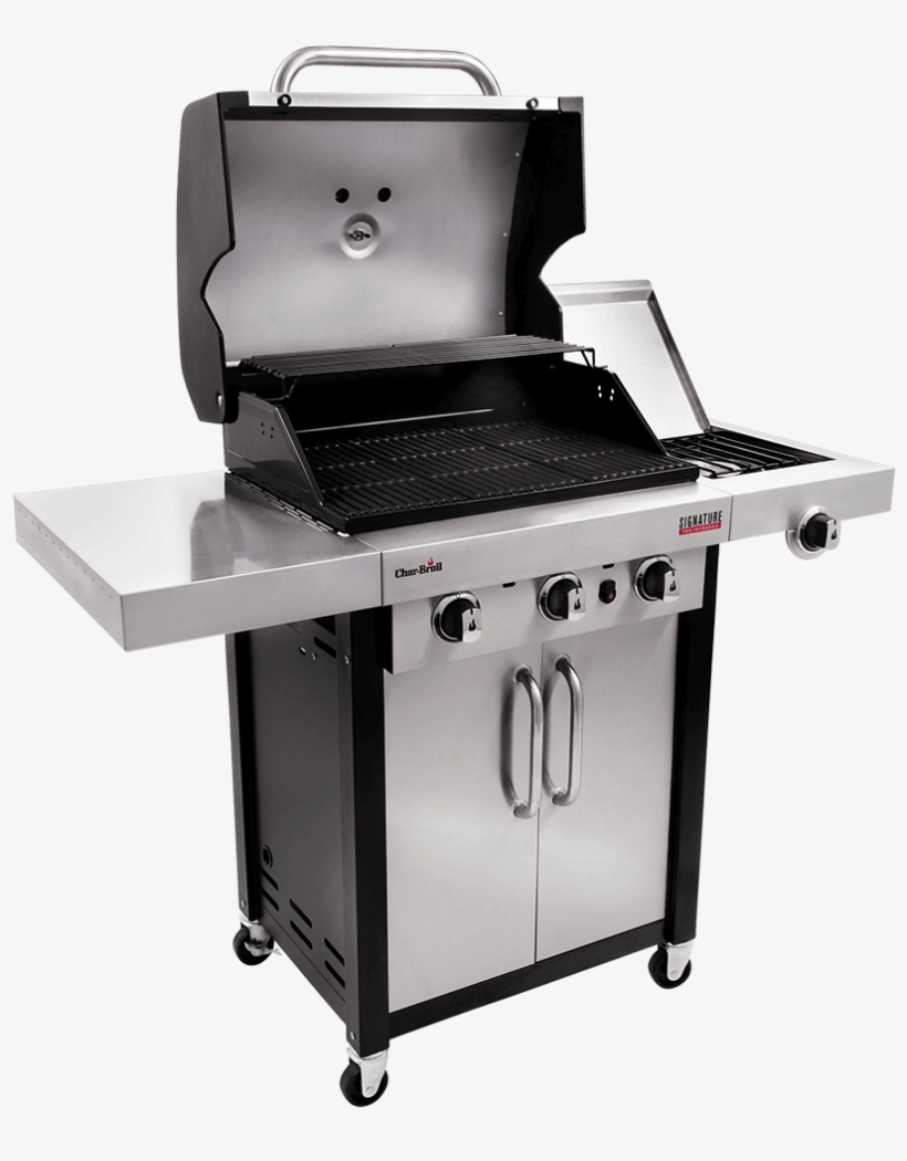 Signature Series™ Tru Infrared™ 3 Burner Gas Grill - Char-broil Professional Ir 420 Gas Grill, transparent png #2741794