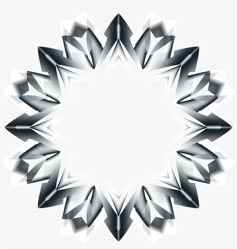This Free Icons Png Design Of Prismatic Star Line Art, transparent png #2741996