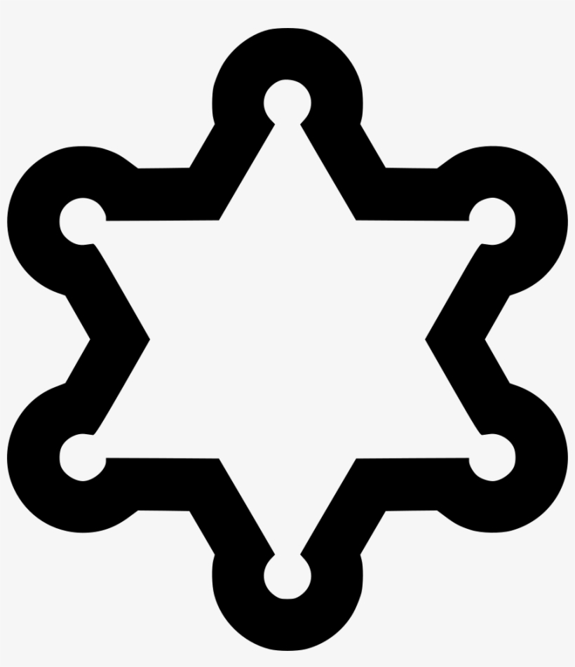 Cowboy Star Line - Portable Network Graphics, transparent png #2742039