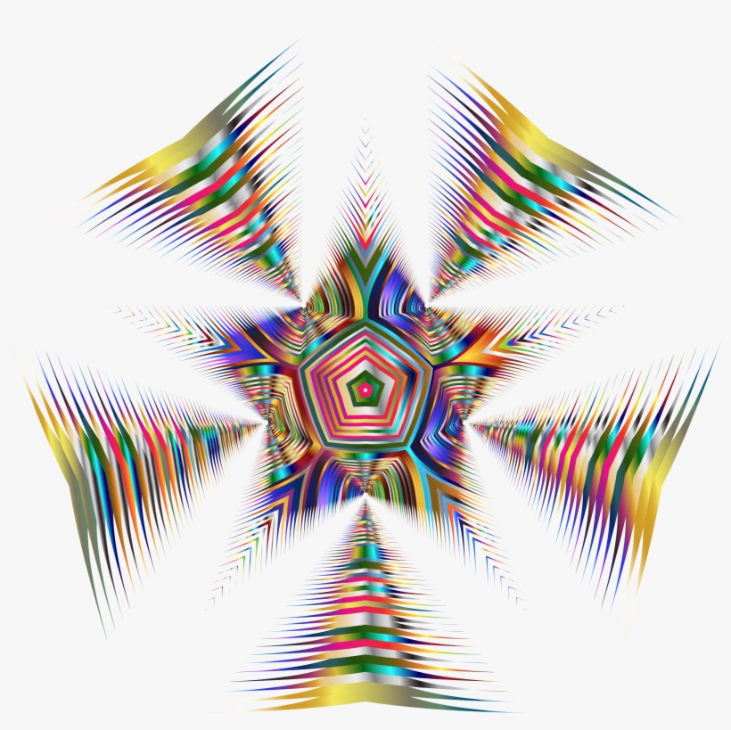 Big Image - Psychedelic Star Png, transparent png #2742109