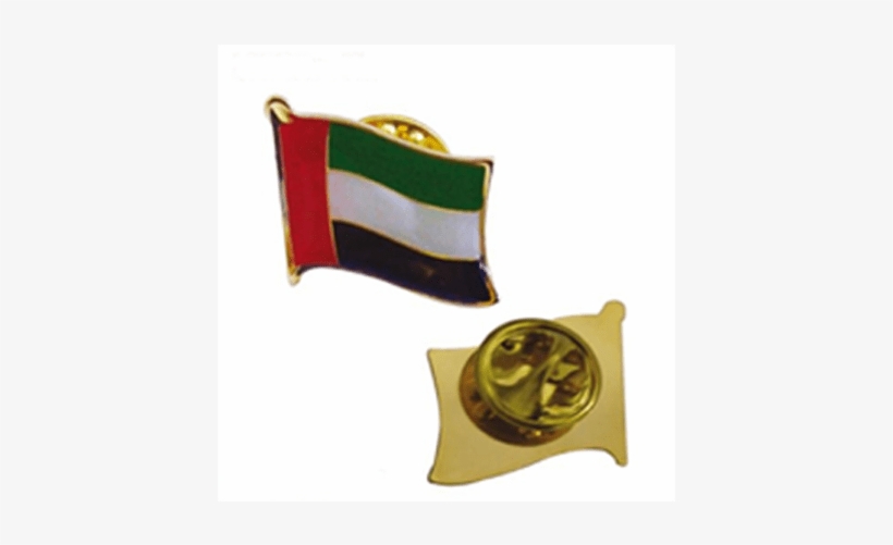Uae Flag Pin - Lapel Pin, transparent png #2742302