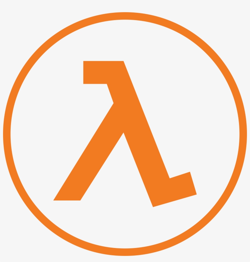 Half Life Logo Png Transparent - Lambda Half Life Logo, transparent png #2742417