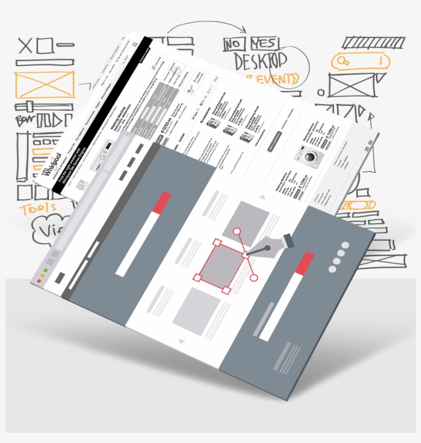 Whirlpool & Bauknecht User Experience Redesign - Graphic Design, transparent png #2742444