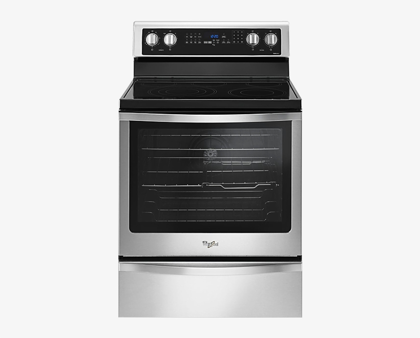 Image For Whirlpool Freestanding Radiant Range - Whirlpool 6.4 Cu. Ft. Freestanding Electric Range, transparent png #2742767