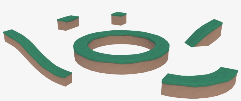 Add Media Report Rss Grass Blocks - Inflatable, transparent png #2743277