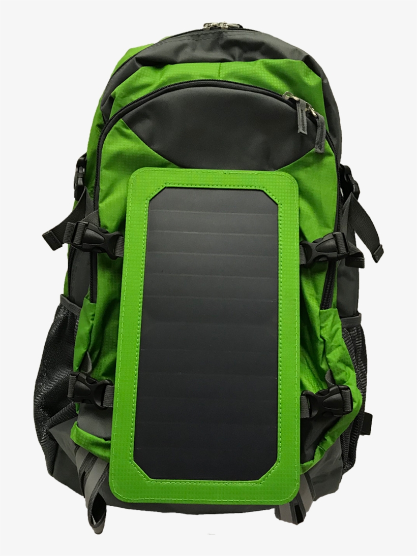 Intelligent Solar Hiking Backpack - Solar Backpack, transparent png #2743466