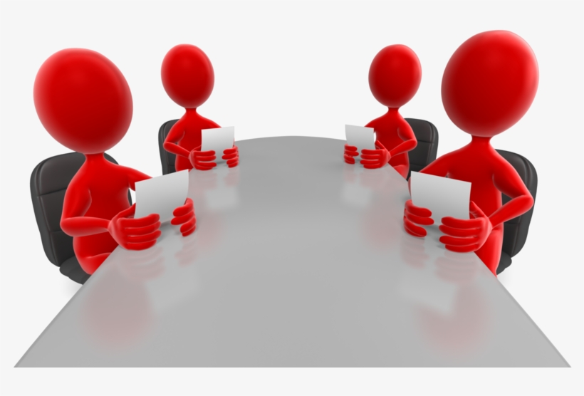 Picture - Stick Figure Meeting Png, transparent png #2744112