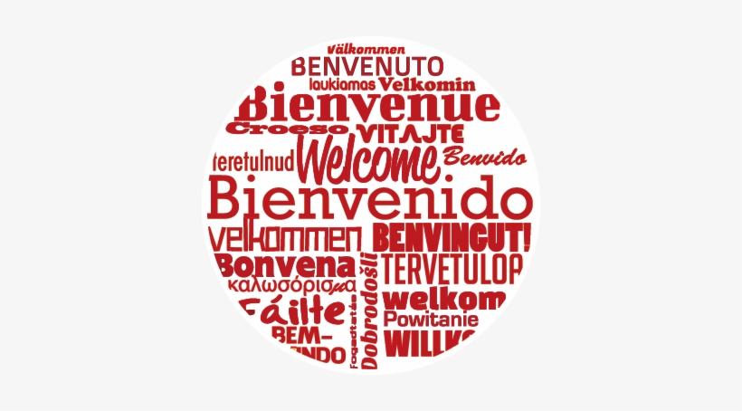 Vinilo Decorativo Textos Bienvenido - Decoracion En Vinilo De Corte, transparent png #2744224