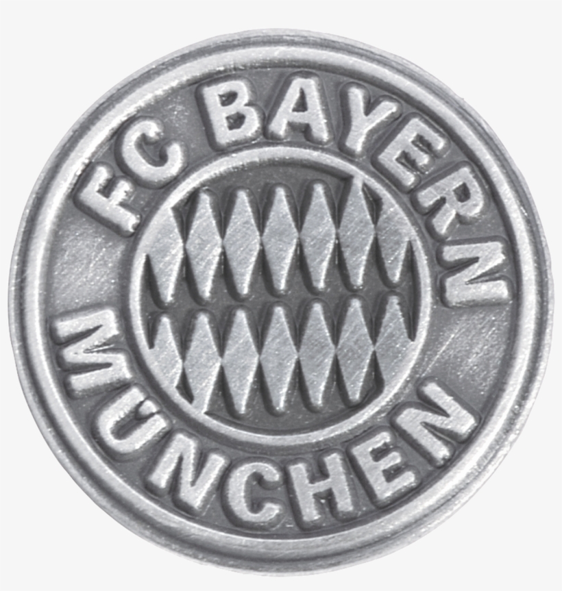 Fc Bayern Munchen Emblem Silver Pin Badge - Dream League Soccer 2018 Bayern Munich Logo, transparent png #2744777