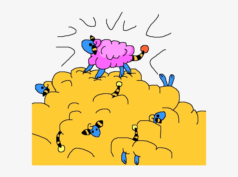 Mareep - Cartoon, transparent png #2745184