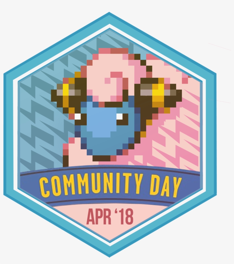 Badge Badge-large - Pokemon Go Community Day Pins, transparent png #2745321