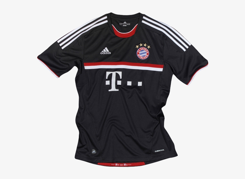 Bayern Munich Shirt - Bayern Munich Football Black Jersey, transparent png #2745430