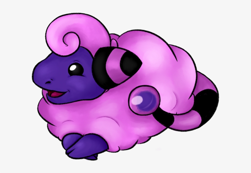 Shiny Mareep - Cartoon, transparent png #2745431