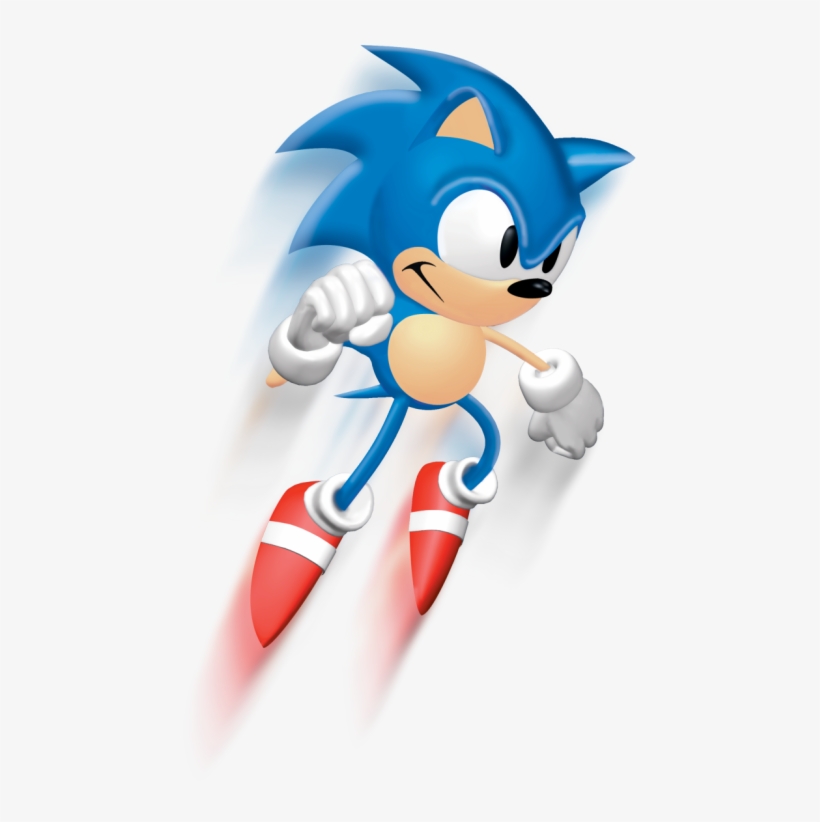 The 3d Render Of Sonic Used For 'sonic 3d Blast' On - Romance Of The Three Kingdoms Iv Wall, transparent png #2745459