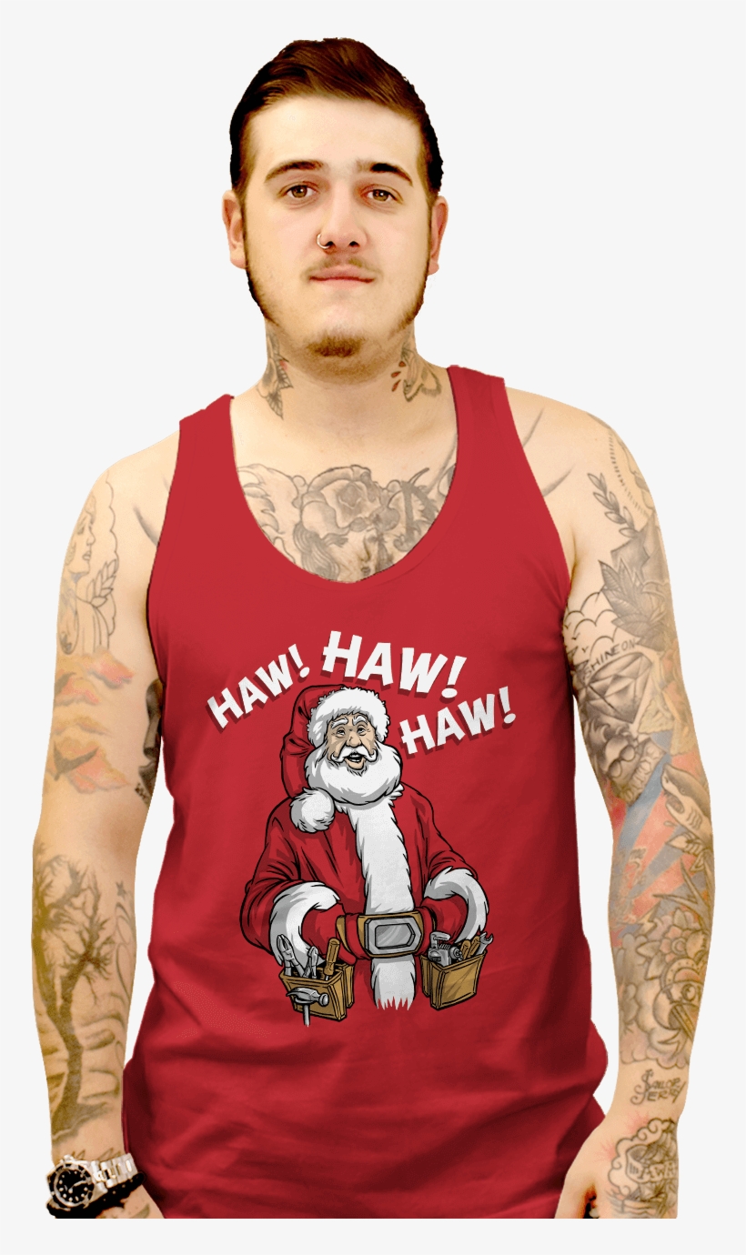 Tim The Toy Man Santa - Crew Neck, transparent png #2745478