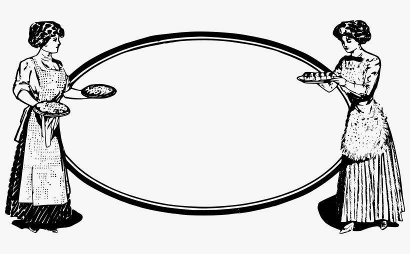 Two Women Circle Frane By J4p4n These Motherly Really - Woman, transparent png #2746373