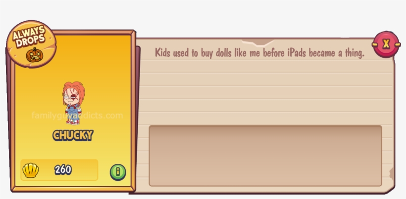 Chucky Menu - Chucky, transparent png #2746549