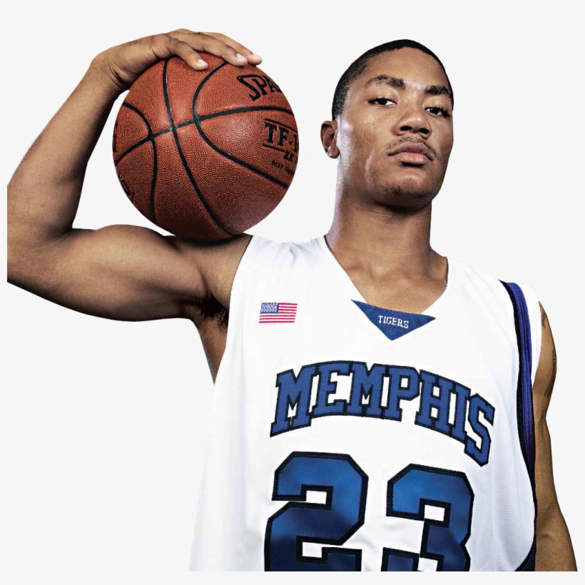 A - Derrick Rose Memphis, transparent png #2746672