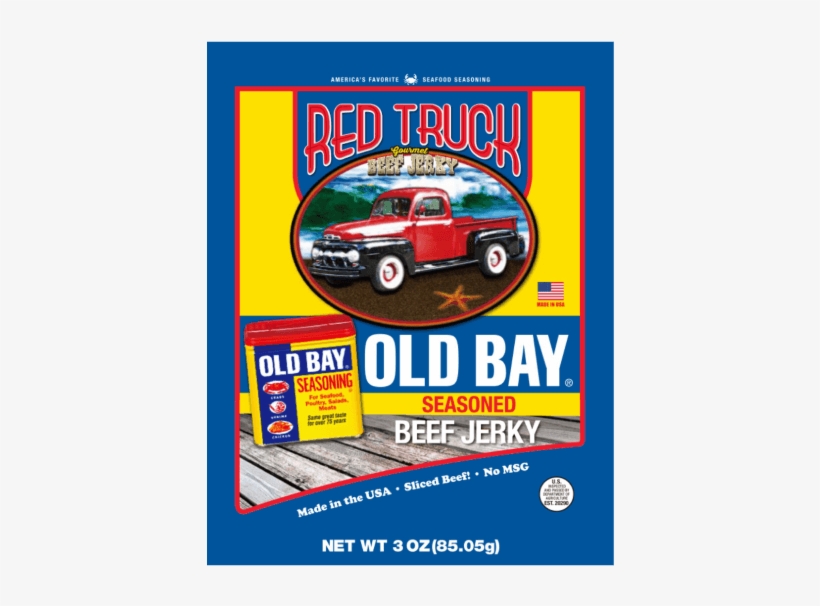 Red Truck Old Bay Jerky, transparent png #2746978