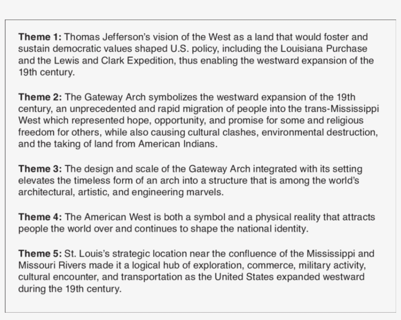 Interpretive Themes At The Gateway Arch In St - Gateway Arch - Odyssey & Tucker Theaters, transparent png #2747118