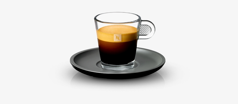 Range Intenso Nespresso - Nespresso Glass Espresso & Lungo Cup Set, transparent png #2747421