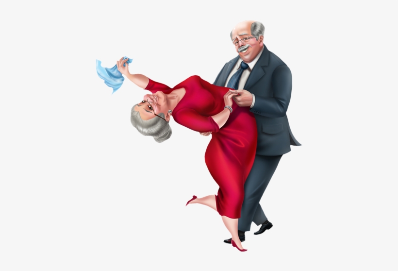 Birthday Old Couples - Old Couple Dance Png, transparent png #2748124