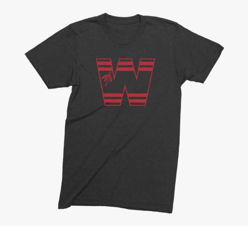 Mens/unisex W Blackhawks - Bowling Game T Shirt, transparent png #2748294