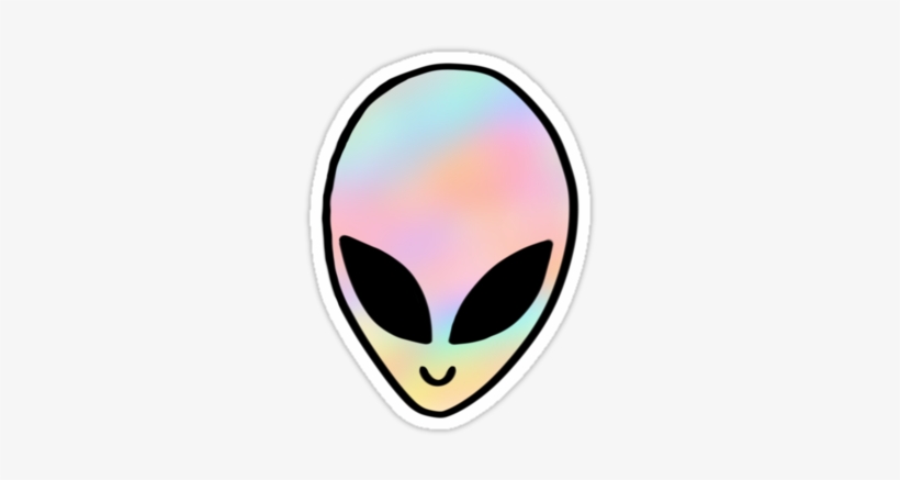 Free Transparent Alien Head Tumblr - Pink Alien Png, transparent png #2748393