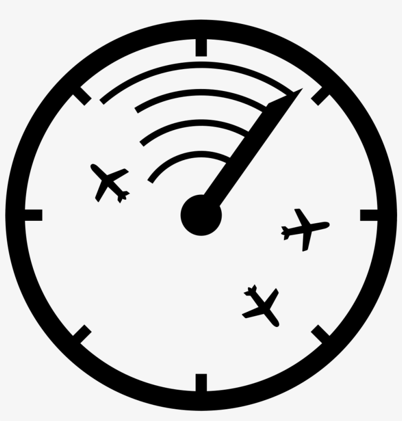 Airplanes On Radar Comments - 10 Minute Icon, transparent png #2748430