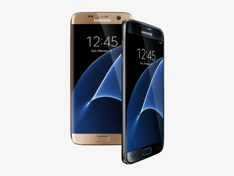 Samsung Galaxy S7 Edge - 32 Gb - Titanium Silver, transparent png #2749826