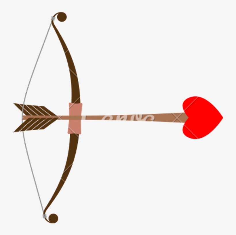 Valentines Bow And Arrow, transparent png #2749937