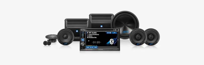 Alpine car sound system package Clearance