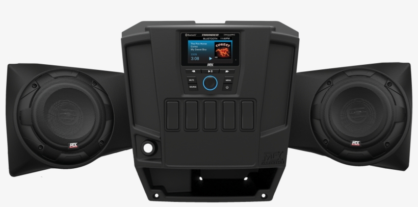 Rangersystem1 Level 1 Complete Audio System For Polaris - Side By Side, transparent png #2750616