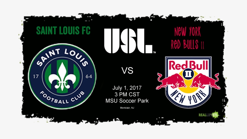 Saint Louis Fc Takes On New York Red Bulls Ii On July - New York Red Bulls Wincraft 5.5" X 5" Crest Die-cut, transparent png #2750665