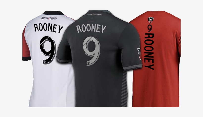 July 25 - Wayne Rooney Jersey Dc United, transparent png #2750705