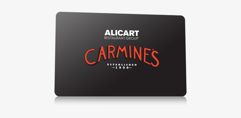 Carmines Gift Card, transparent png #2750733