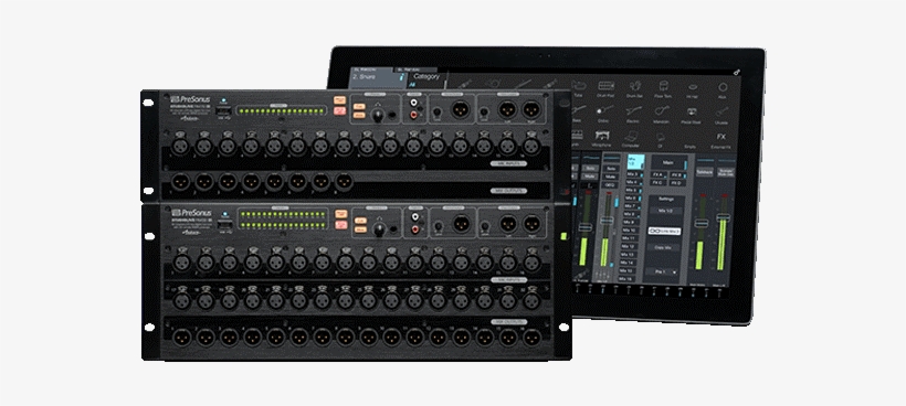 The Mixer - Presonus Studiolive Rm32ai Mixer, transparent png #2750815