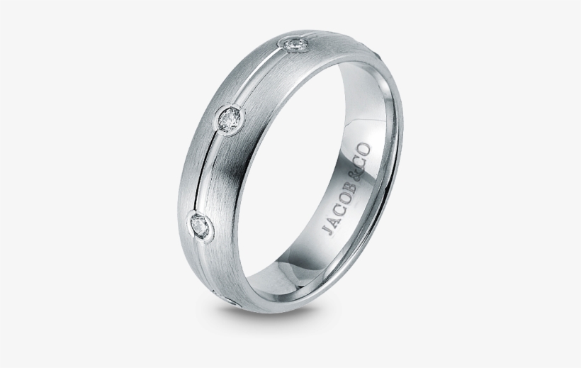 Description - Jacob & Co Wedding Band, transparent png #2751163