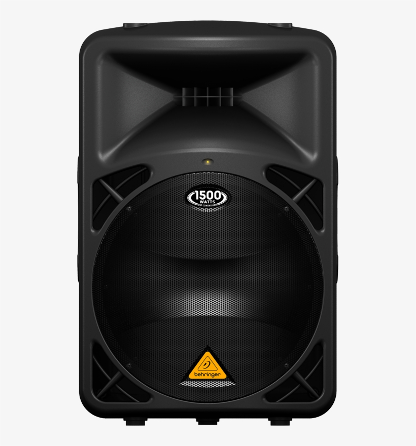 1500 Watt 2 Way Pa Speaker System W/woofer - Behringer B615d, transparent png #2751261